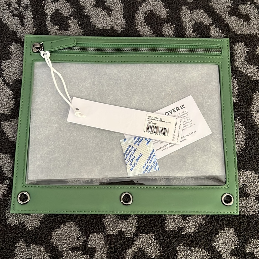 Stoney Clover Lane Binder Pencil Case Insert